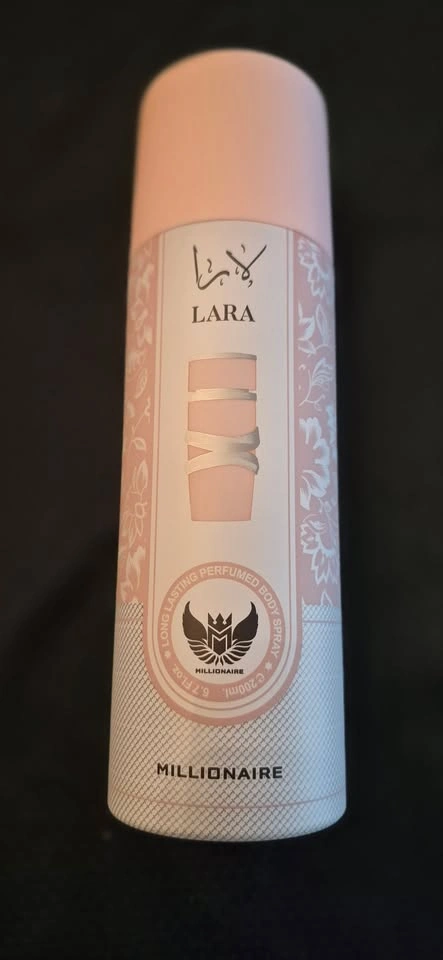 Millionaire Lara Perfumed Body Spray – 200ml (New) - photo 3
