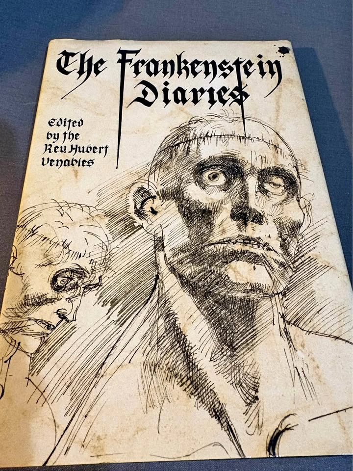 The Frankenstein Diaries hardcover book