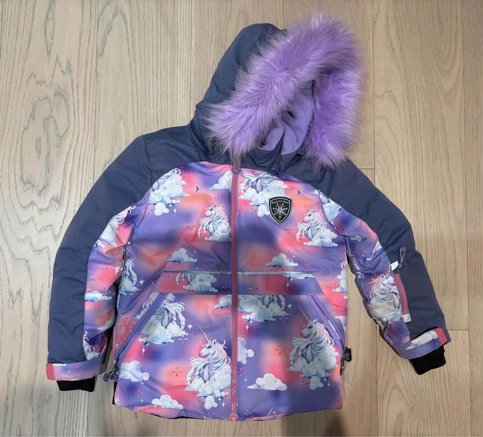 Deux par Deux Unicorn Snowsuit size 6 - photo 2
