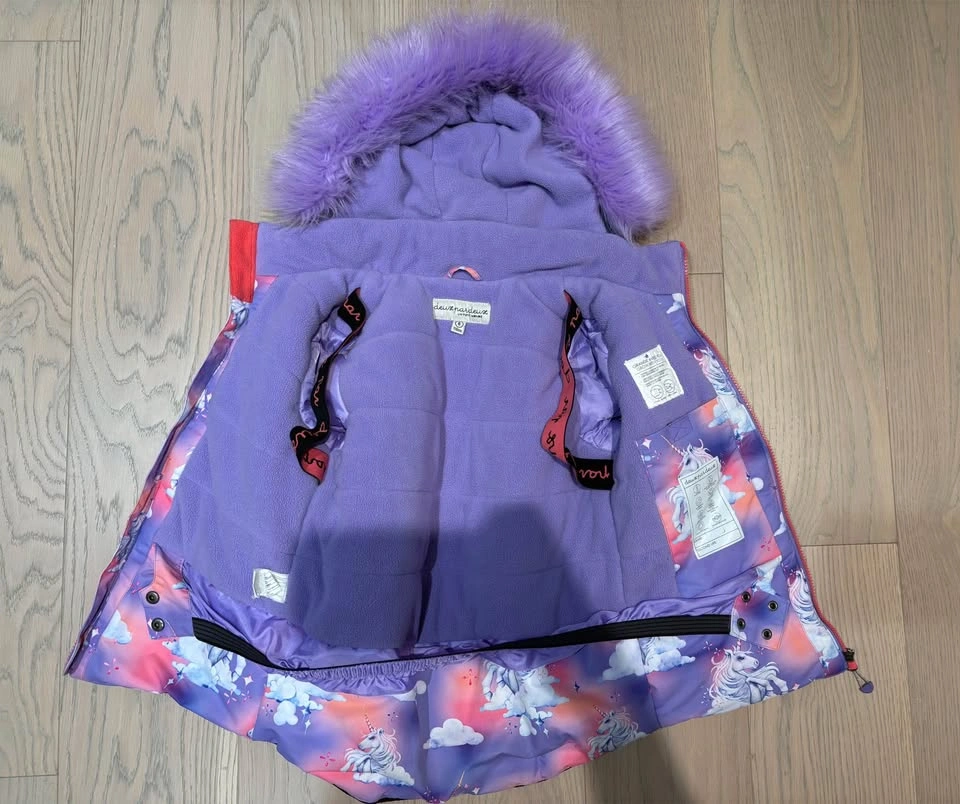 Deux par Deux Unicorn Snowsuit size 6 - photo 3