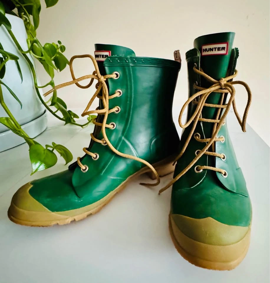 Hunter Men’s Lace-Up Rain Boots - photo 3