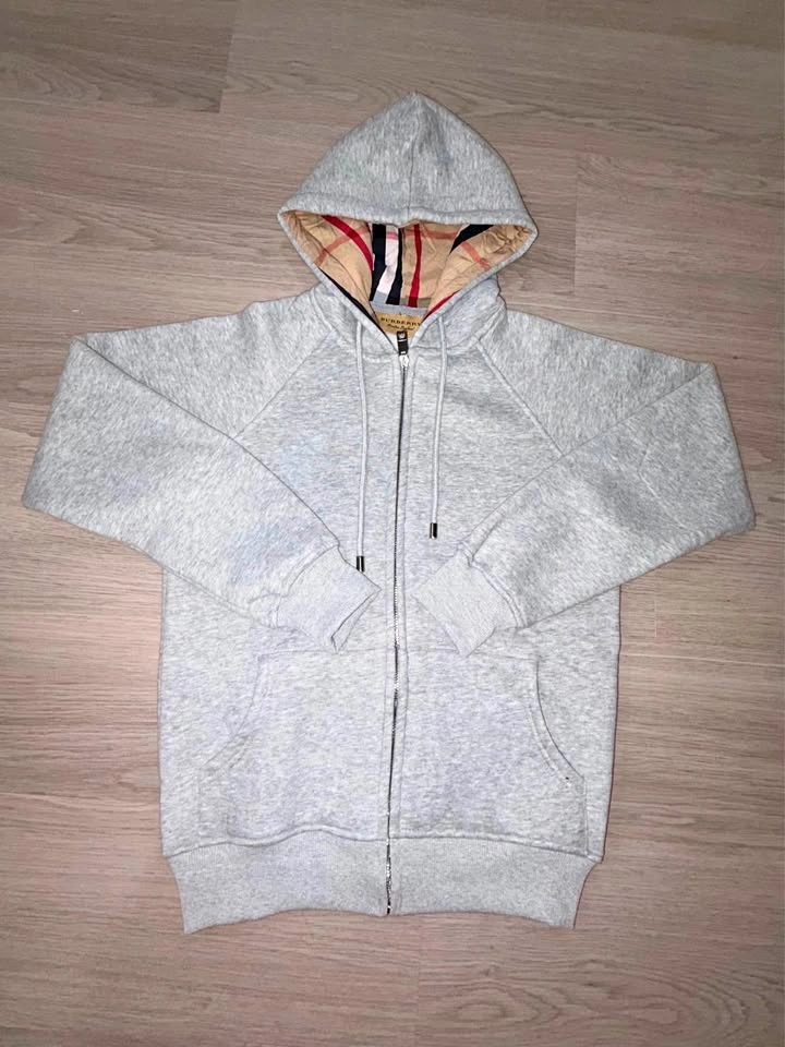 Burberry Zip-Up Hoodie