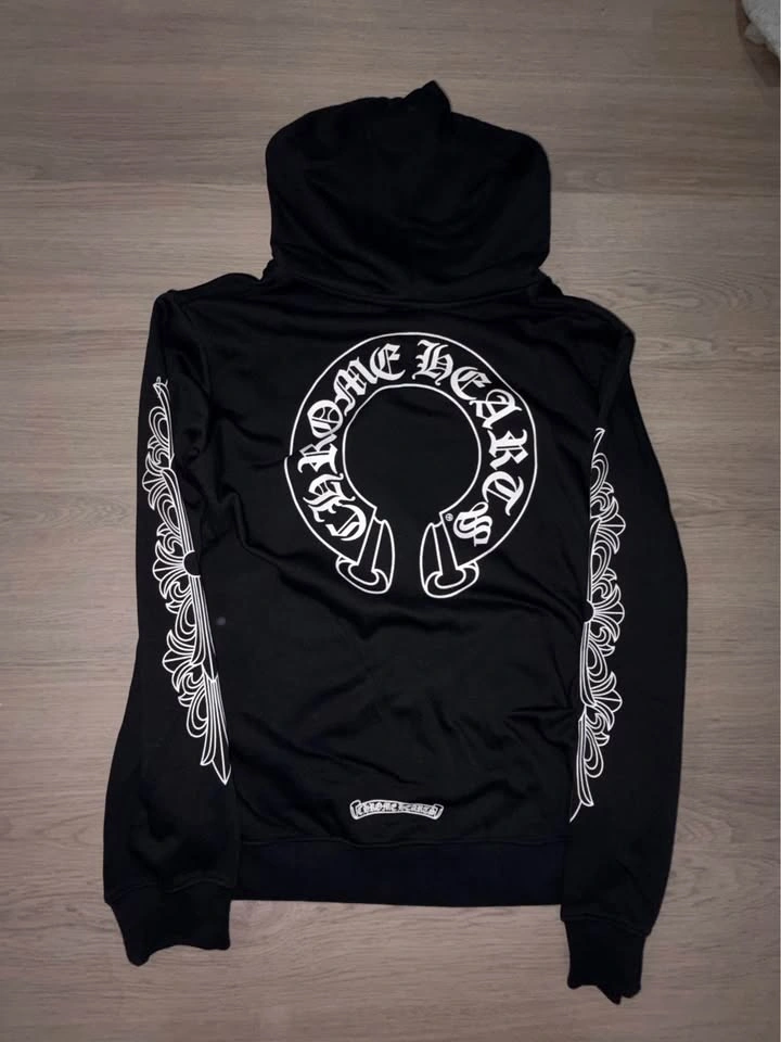 Chrome Hearts Horseshoe Zip-Up Hoodie - photo 3