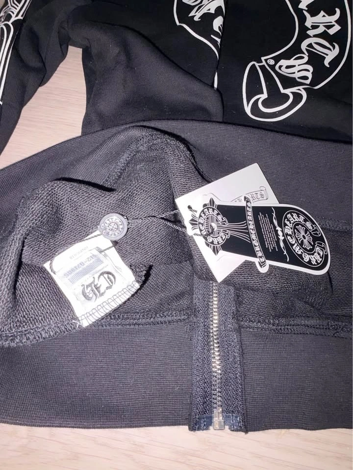 Chrome Hearts Horseshoe Zip-Up Hoodie - photo 4