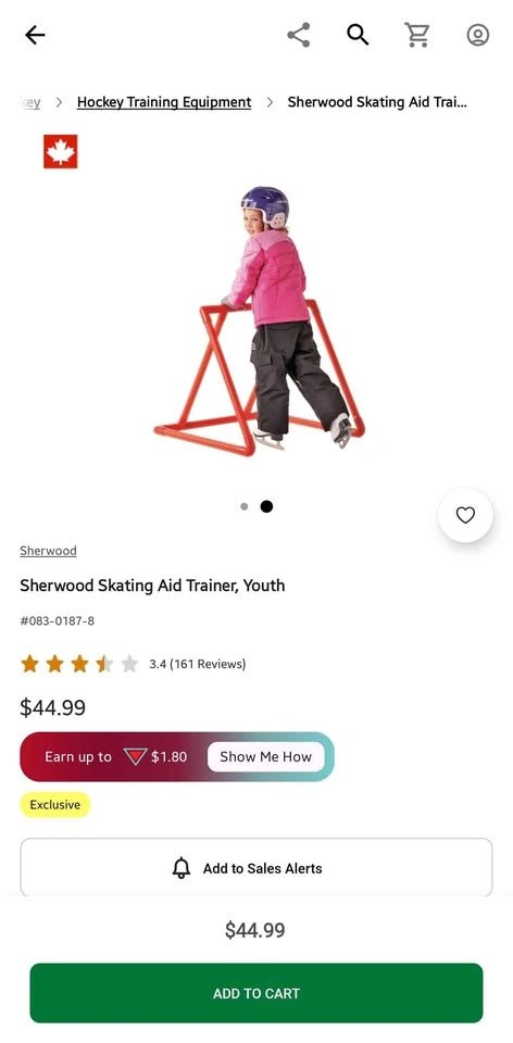Sherwood Skating Aid Trainer - photo 3