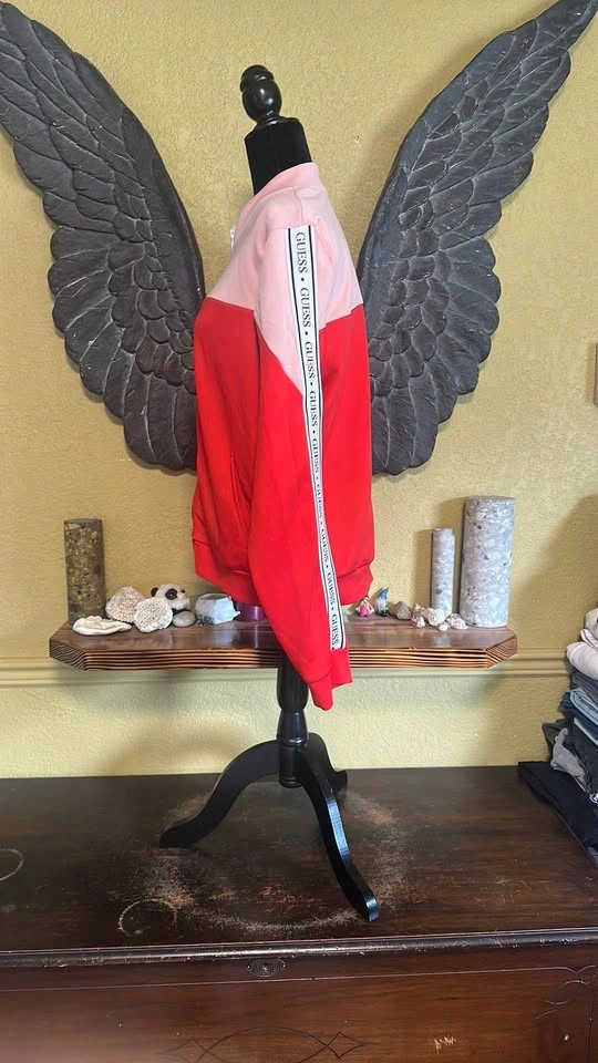 Guess Two-Tone Red and Pink Jacket - photo 4