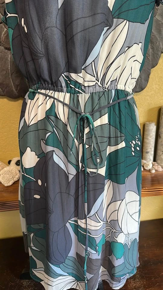 Loft Floral Print Sleeveless Dress - photo 2