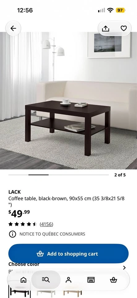 Ikea Coffee Table