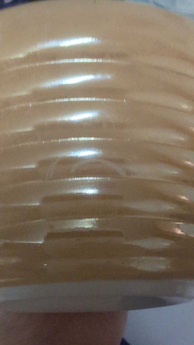 Fire King Peach Lustre Beehive Soup Bowl (1) - photo 4