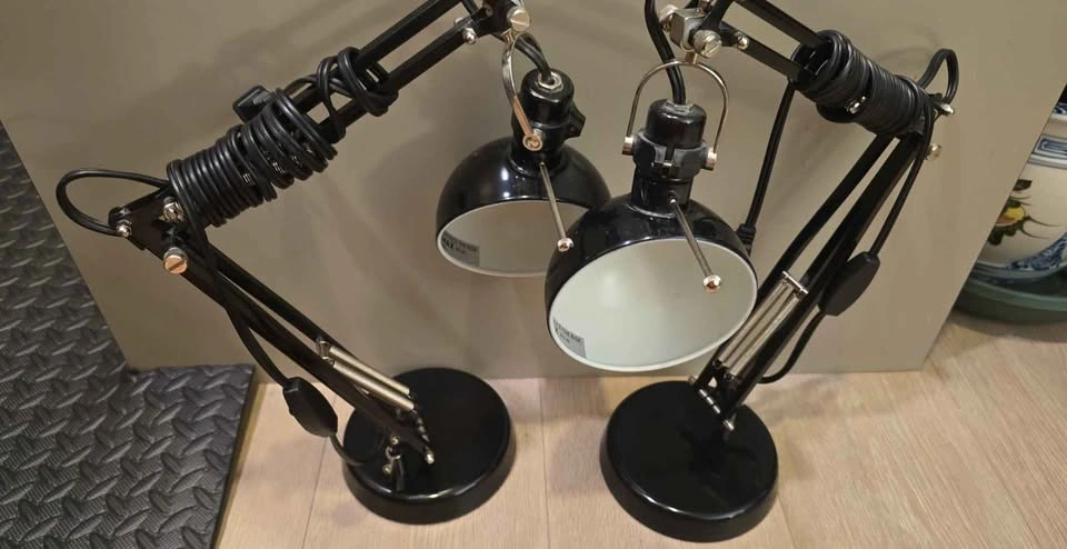 IKEA FORSÅ Desk Lamps – Black (Pair or Single)