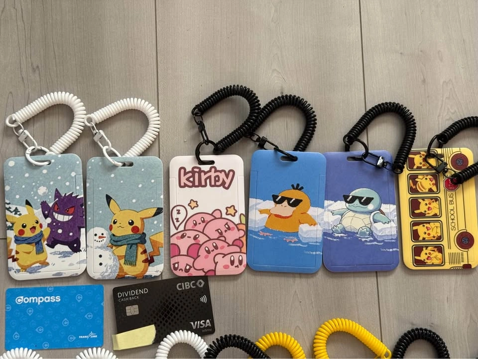 Pokémon card case - for mini/ regular compass, AirTag, IDs - photo 2