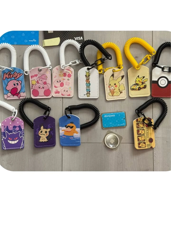 Pokémon card case - for mini/ regular compass, AirTag, IDs - photo 3