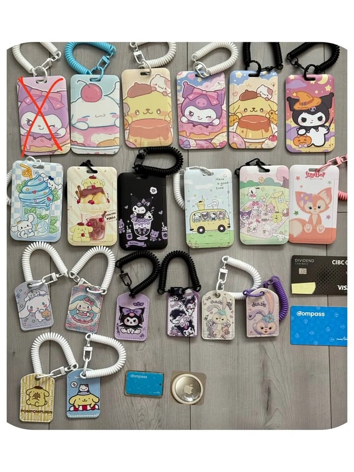 Sanrio card case - for mini/ regular compass card, AirTag
