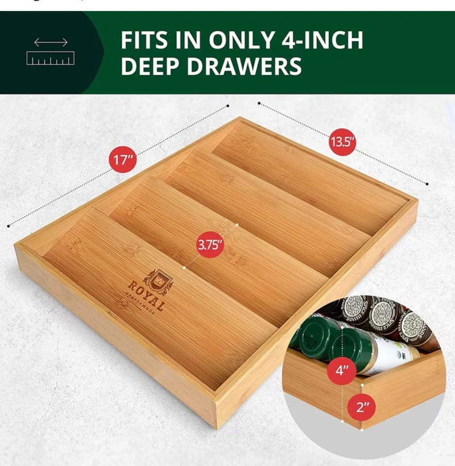 Bamboo Spice Rack - photo 4