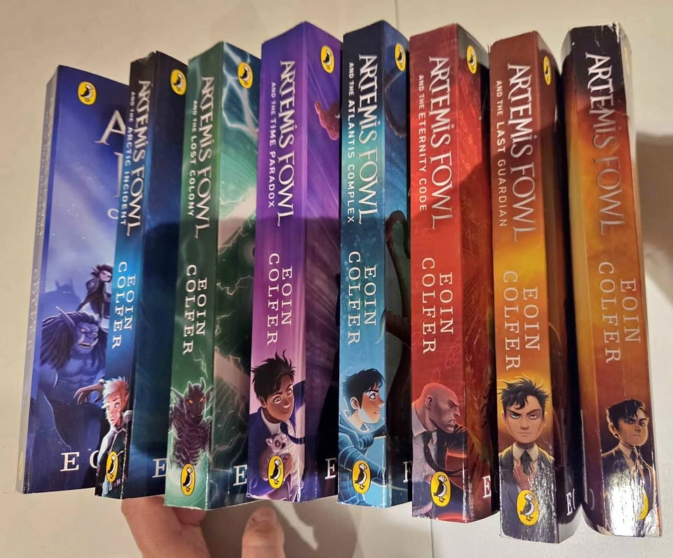 Artemis Fowl 8 Book Series by Eoin Colfer