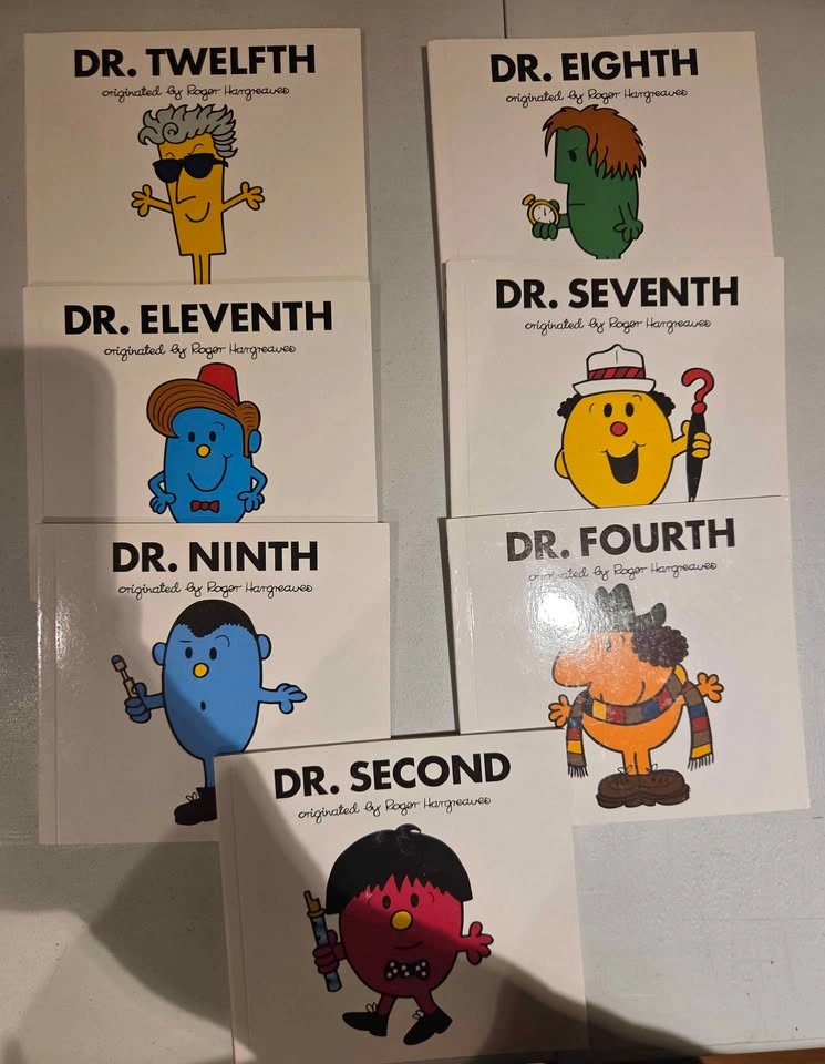 Doctor Who Mr. Men Book Collection