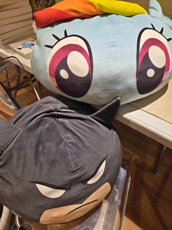 My Little Pony and Batman large Plush Pillows