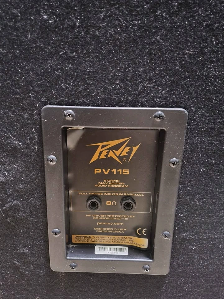 Peavey PV115 2-Way Speakers 🔊 - photo 2