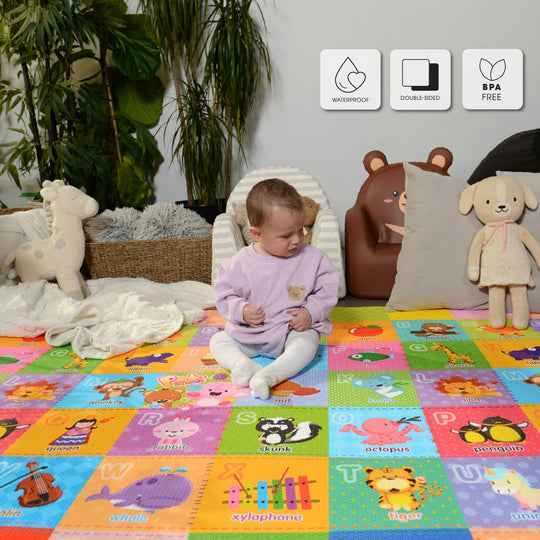 Dwinguler Zoo Baby Play Mat – Double-Sided 🦁🐘 - photo 5