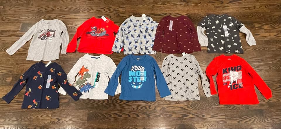 5T- Long Sleeved Shirts - photo 2
