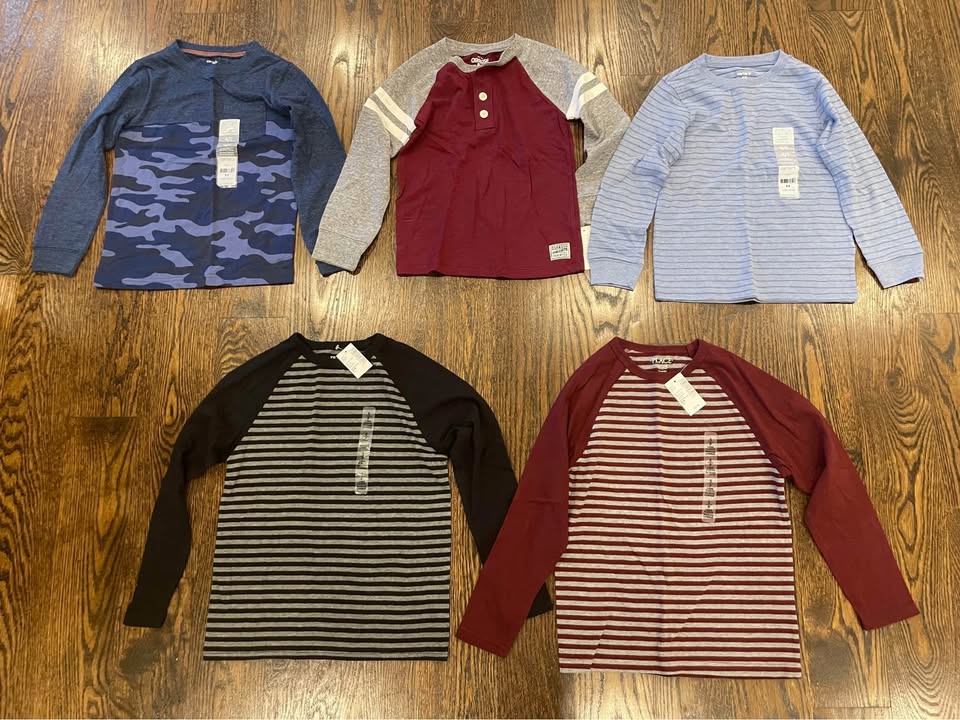 5T- Long Sleeved Shirts - photo 3