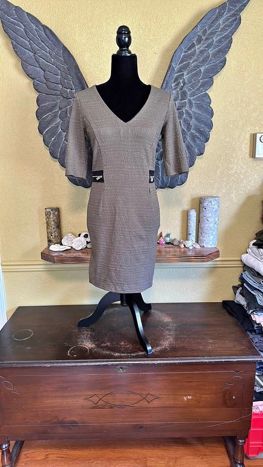 Dynamite V-Neck Dress