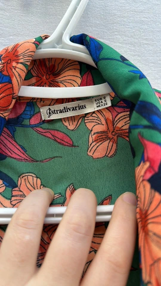 Stradivarius Multicolor Floral Blazer - photo 2