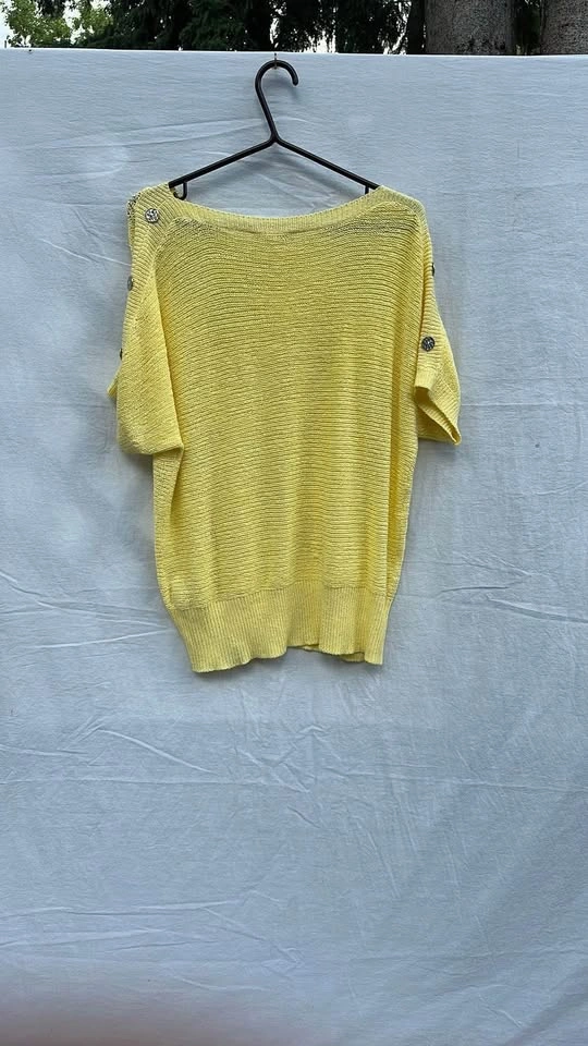 Cleo Short Sleeve Knit Sweater - photo 5