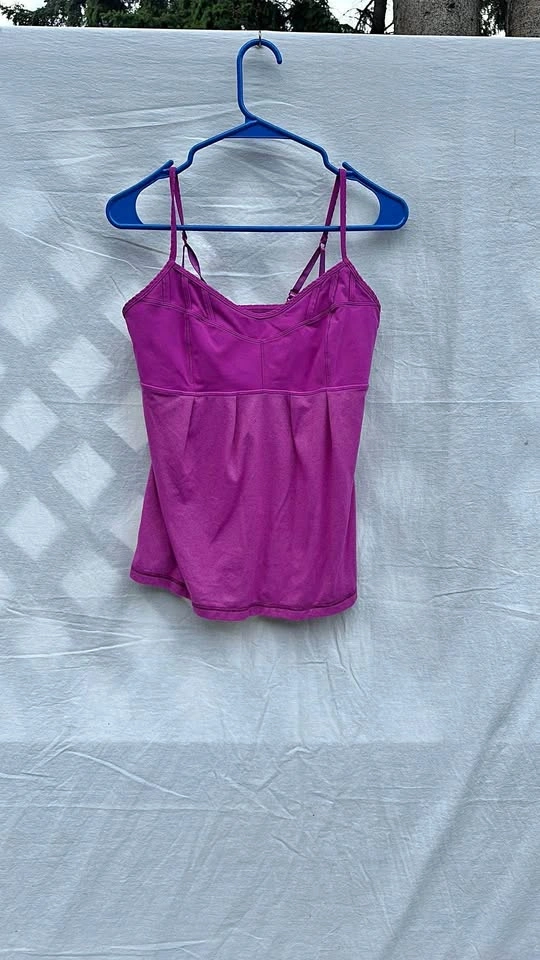 Lululemon Purple Spaghetti Strap Top