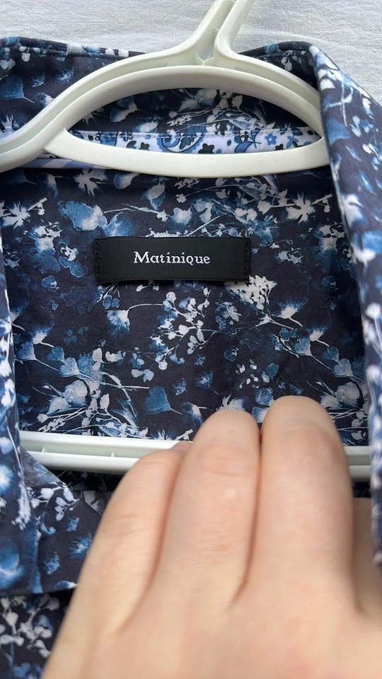 Matinique Floral button down dress Shirt - photo 4
