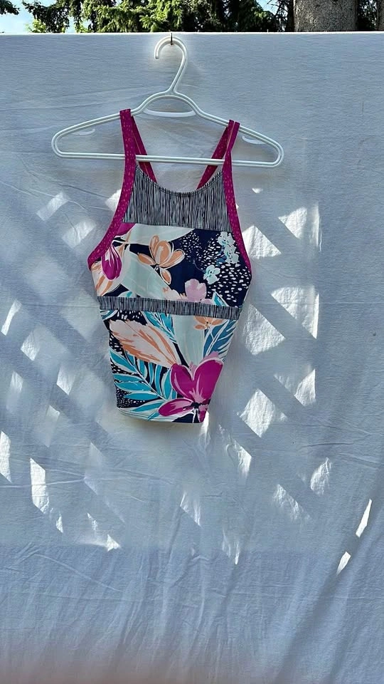 Athleta Girl Tankini Swim Top
