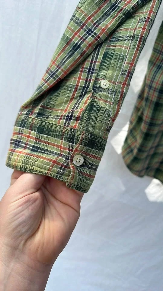 Chaps Green Casual Button Down Shirt - photo 5