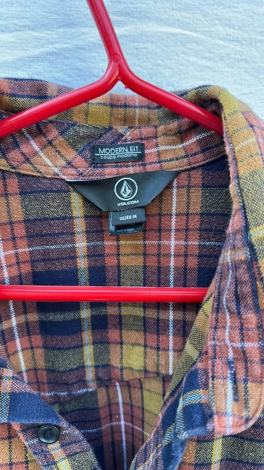 Volcom Plaid Button Down Shirt - photo 2