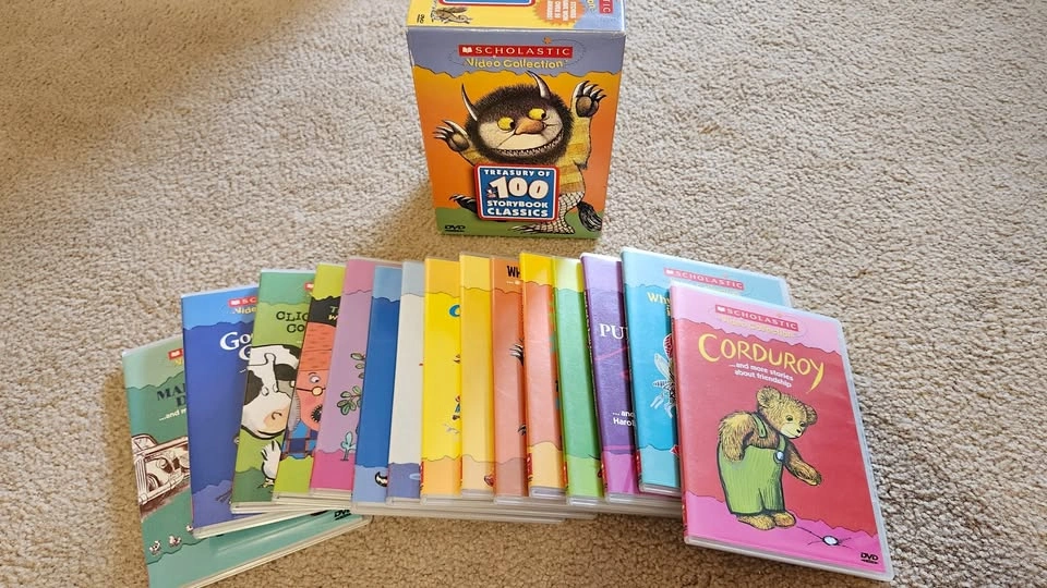 100 Classic Stories on DVD - LIKE NEW with 1 (of 16) missing