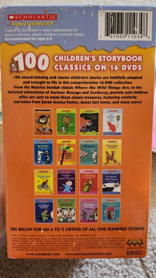 100 Classic Stories on DVD - LIKE NEW with 1 (of 16) missing - photo 2