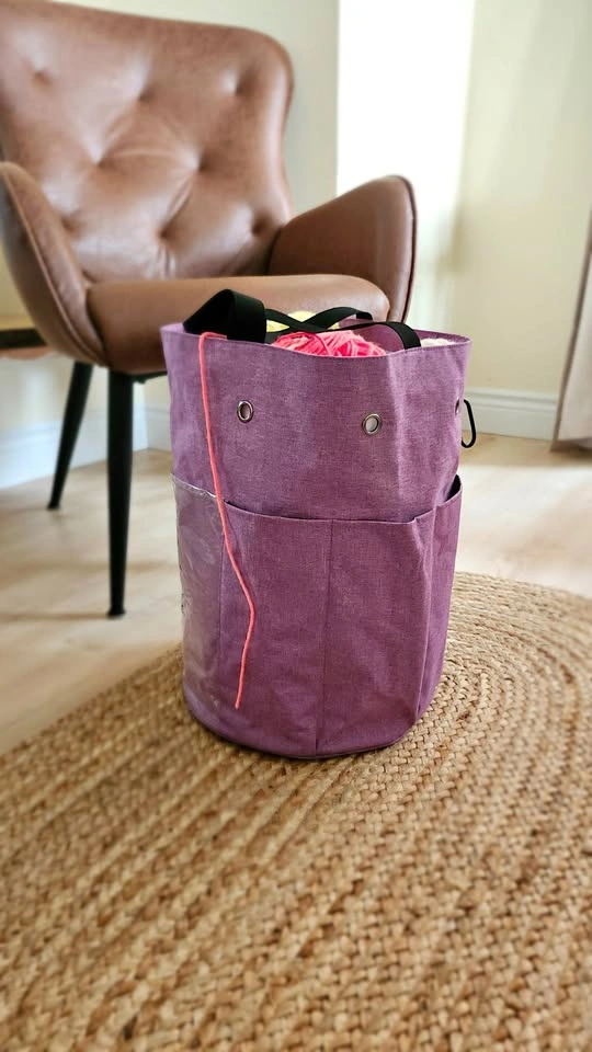 EUC Yarn / Crochet project bag