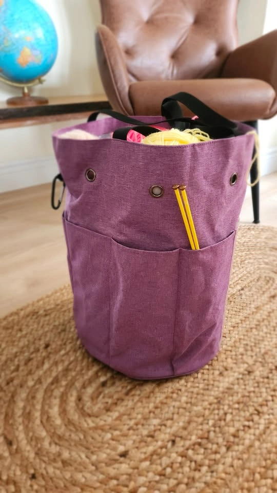 EUC Yarn / Crochet project bag - photo 2