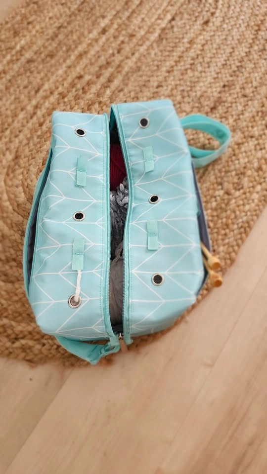 EUC Pavilia yarn/knit/crochet bag - photo 4