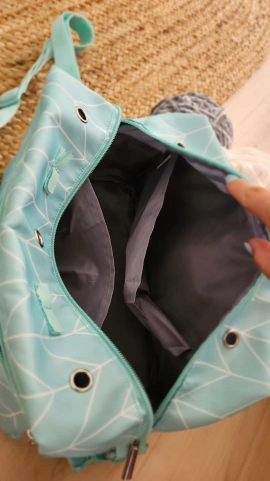 EUC Pavilia yarn/knit/crochet bag - photo 5