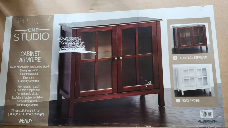 BNIB Espresso cabinet, from Hudson's Bay