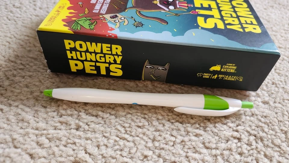Like New "Power Hungry Pets" from "Exploding Kittens" game brand - photo 2