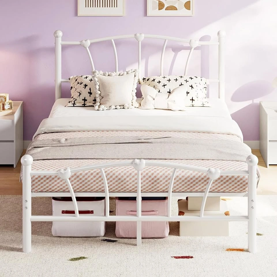 New metal Full Bed Frame for Kids, Full Size Bed