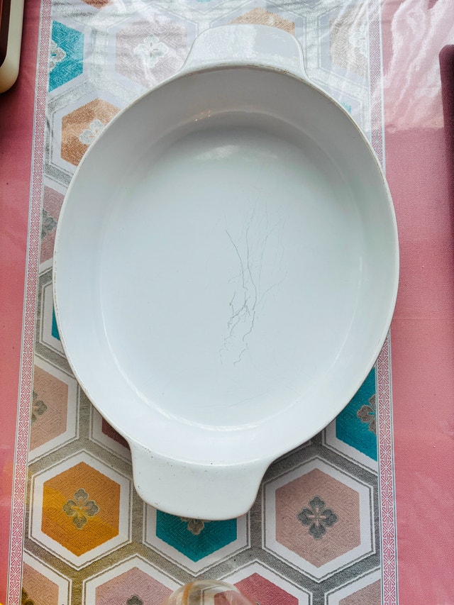 IKEA Oval Ceramic Baking Dish