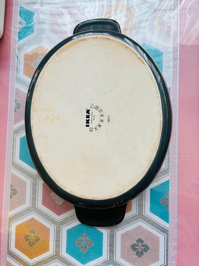 IKEA Oval Ceramic Baking Dish - photo 2