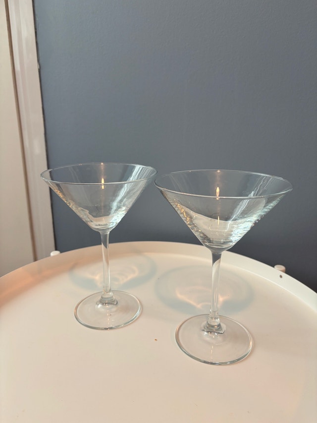 Martini Glasses - Set of 2