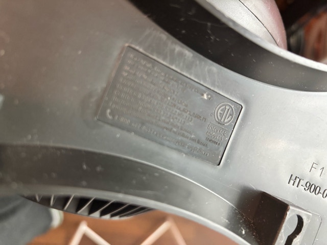 Honeywell HT-900 TurboForce Air Circulator Fan - photo 2