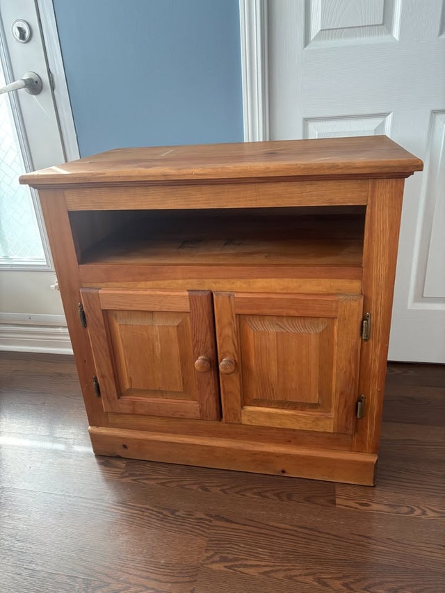 Solid Wood Storage Cabinet