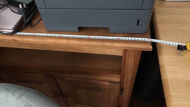 Solid Wood Storage Cabinet - photo 2