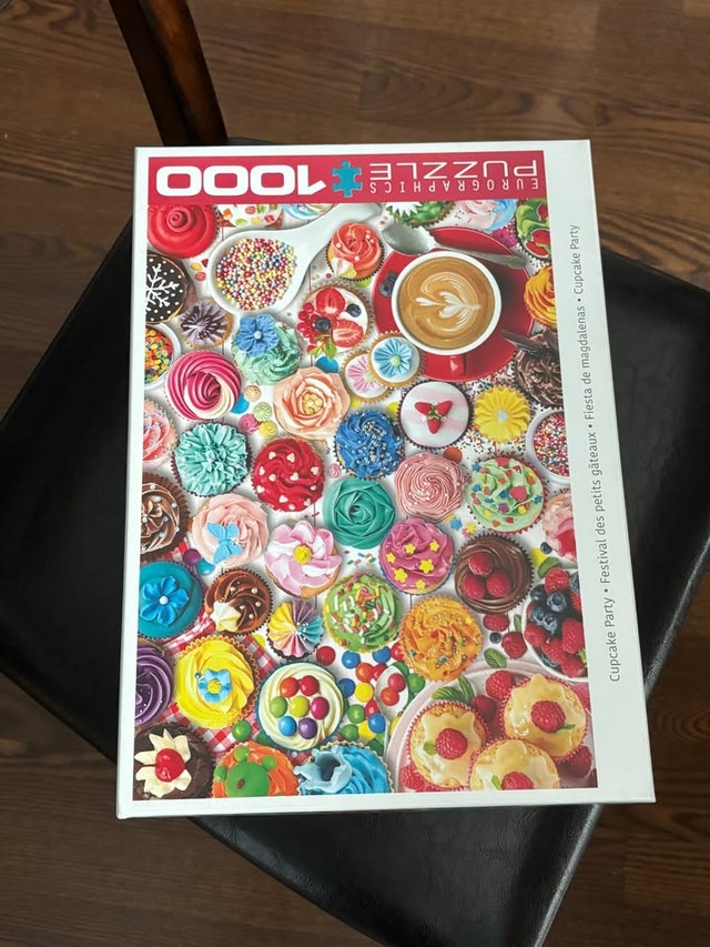 EuroGraphics Cupcake Party 1000 Piece Puzzle