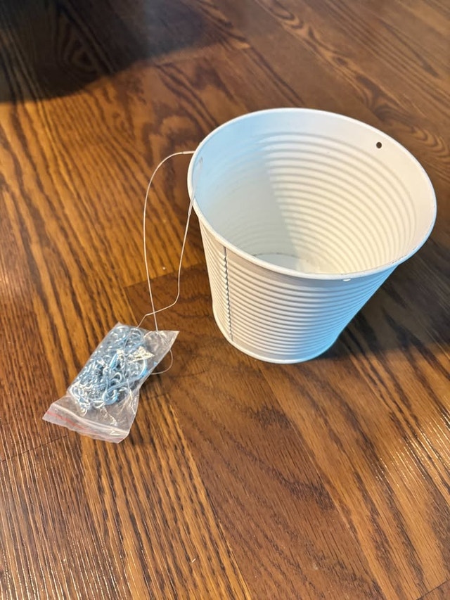 IKEA Metal Hanging Plant Pot